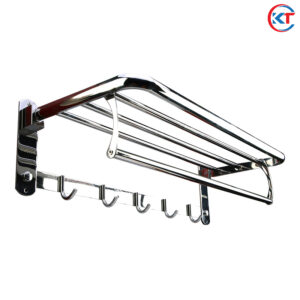 Kệ thẳng 2 tầng gồm vắt khăn KT K05